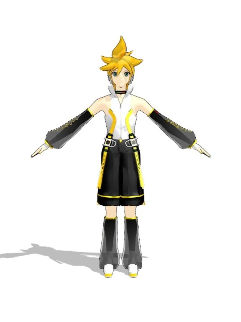 Len Kagamine Append (Dede) | MikuMikuDance Wiki | Fandom