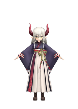 Emma August Kimono (Kisaragiz) | MikuMikuDance Wiki | Fandom