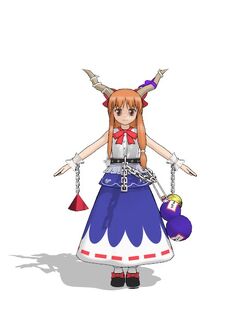 IBUKI様　　3DS Steam Workshop::Touhou - Suika Ibuki [PM & NPC]
