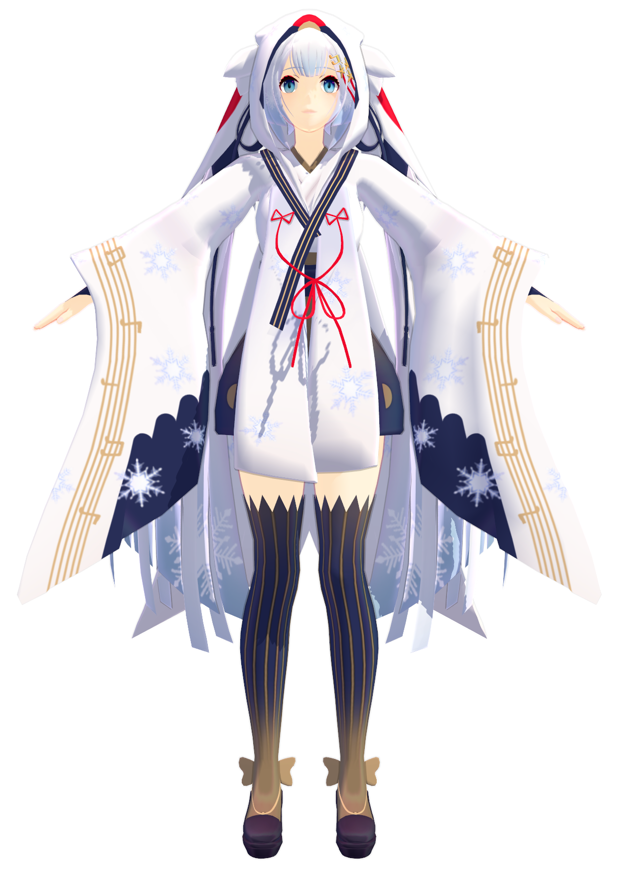 Snow Miku 2018 (Akane) | MikuMikuDance Wiki | Fandom