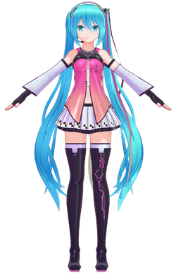Miku Hatsune - Star Voice (Dot) | MikuMikuDance Wiki | Fandom