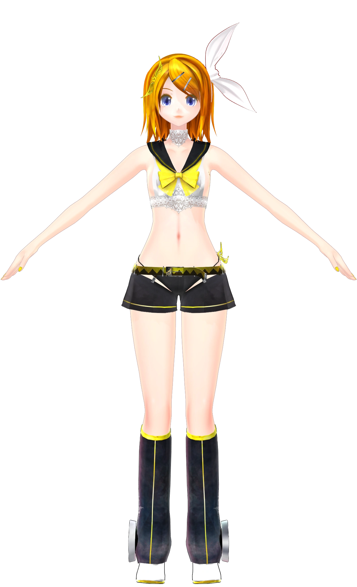 Rin Kagamine (Menbou) | MikuMikuDance Wiki | Fandom