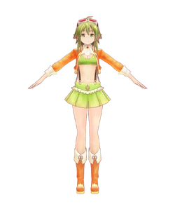 GUMI Whisper (Mamama) | MikuMikuDance Wiki | Fandom