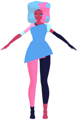 Vtrevisan cotton candy garnet