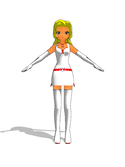 Sweet ANN's first ever MMD model by Shuki