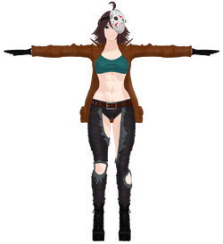 Jason Voorhees - Kotobukiya Bishoujo (Okuto) | MikuMikuDance