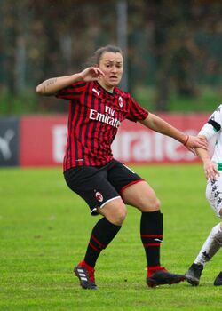 Lidija Kuliš Milan-Sassuolo 23-11-19