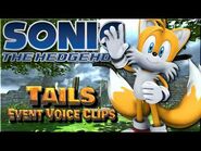 All Tails Event Voice Clips - Sonic the Hedgehog 2006 Game - Voice Lines - Sonic 06