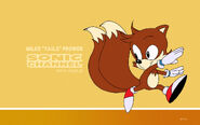 AOSTH Tails - Sonic Channel Wallpaper