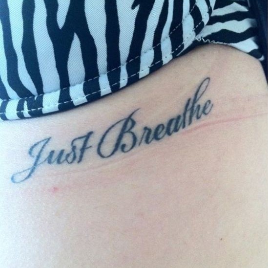 Breathe Wrist Tattoo  Wrist Simple Tattoos  Simple Tattoos  MomCanvas