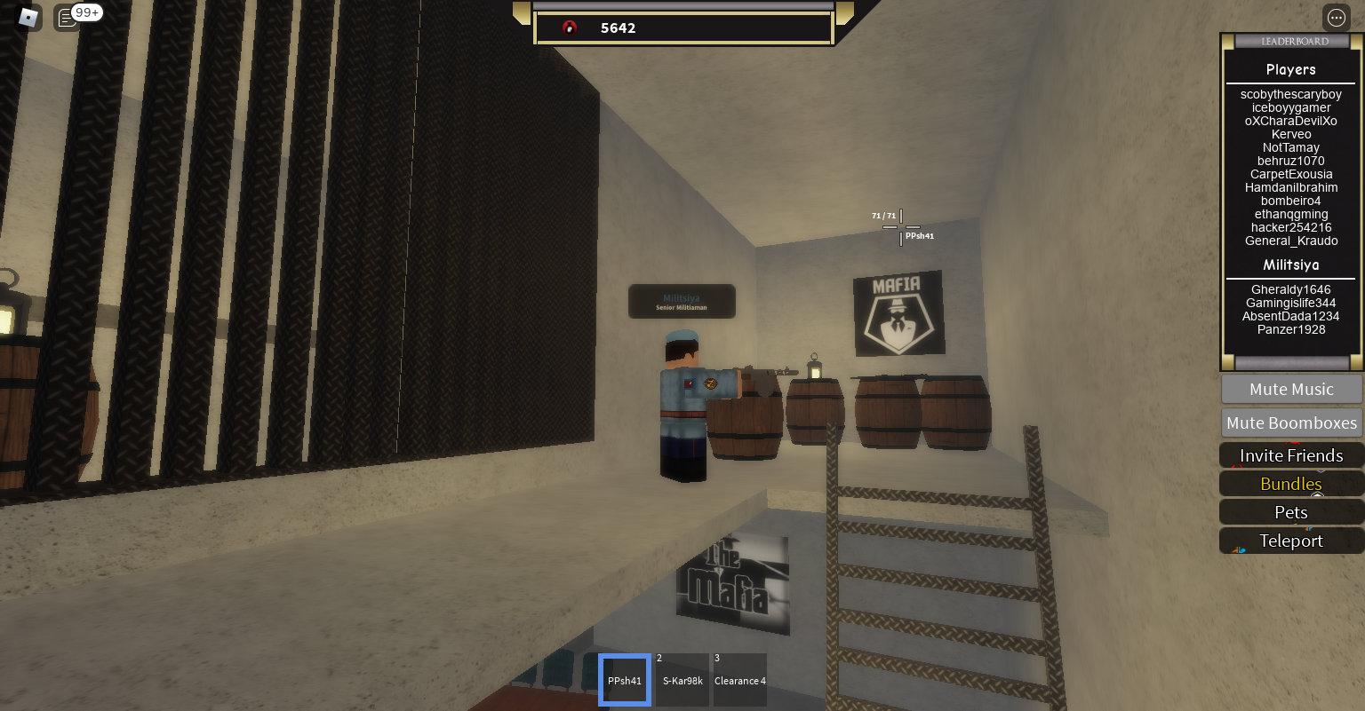 In The City Mafia Room Military Simulator Roblox Wiki Fandom - mafia city roblox id