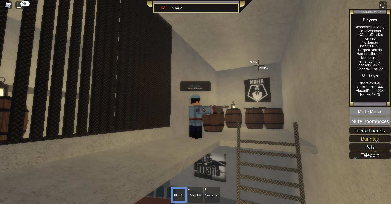 In The City Mafia Room Military Simulator Roblox Wiki Fandom - mafia city roblox