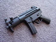 MP5K, this is the variant in use by the KSK