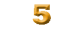 Ribbon numeral 5