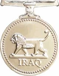 Iraq Medal (Australia) reverse