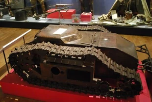 Goliath mine at the Polish war museum