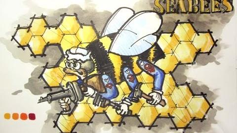 Military Series Navy Seabees CAN DO! Time Lapse Drawing