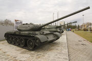 Tank T-54 in Verkhnyaya Pyshma