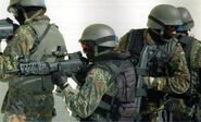 KSK Soldiers with their G-36K