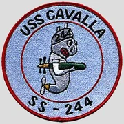 USS Cavalla SS-244 Badge