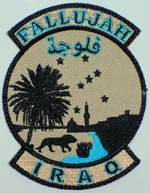 Camp Fallujah logo patch - May 2008