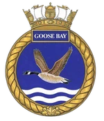 HCMS Goose Bay badge