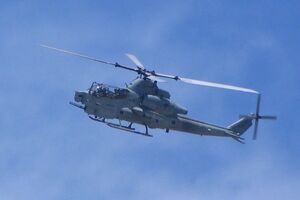 AH-1Z undergoing testing at NAS Patuxent River