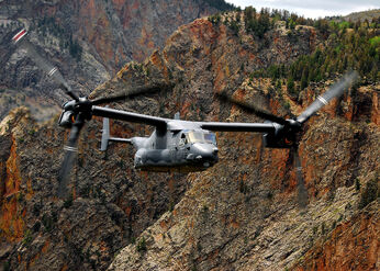 CV-22 Osprey in flight