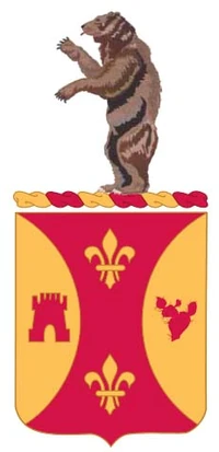 128th Field Artillery Coat of Arms