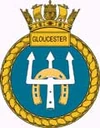 HMS Gloucester badge