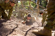 Cadets participate in adventure training