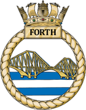 HMS Forth badge