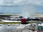 Crashed B-2