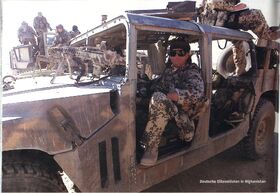 KSK Humvee closeup