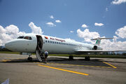 Air Niugini Fokker 100 Mt Hagen PNG