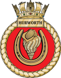 HMS Hurworth badge