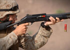 Shotgun in training US military