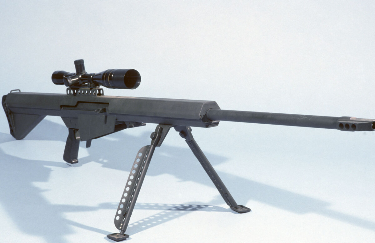 WALL DESTROYER Sniper Rifle !!! US 50 CAL Barrett M82 