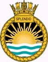 HMS Splendid creset