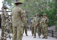 Cadets demonstrate skills for Chief of Army