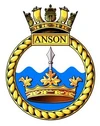 HMS Anson badge