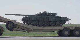 A Belarusian T-72B