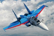  Su-30 from the Russian Falcons Aerobatic Team