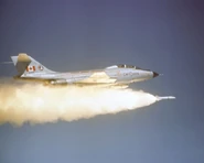 A CF-101 fires a AIR-2A Genie nuclear rocket