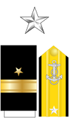 US Navy O7 insignia