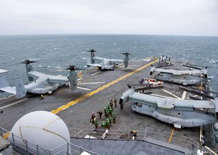 VMM-162 aboard USS Nassau 2009