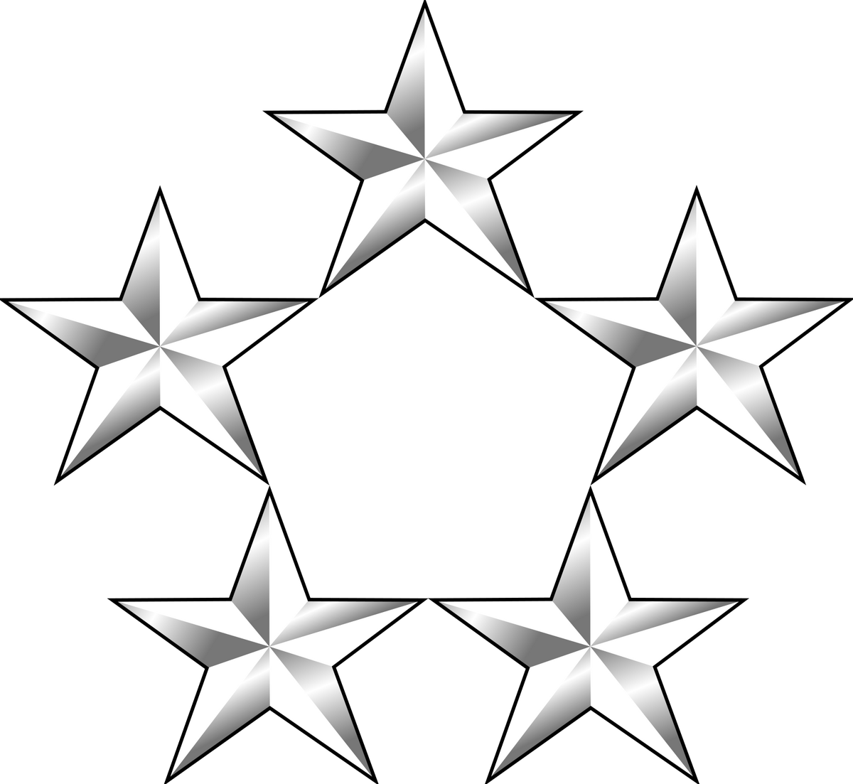 5 star general rank