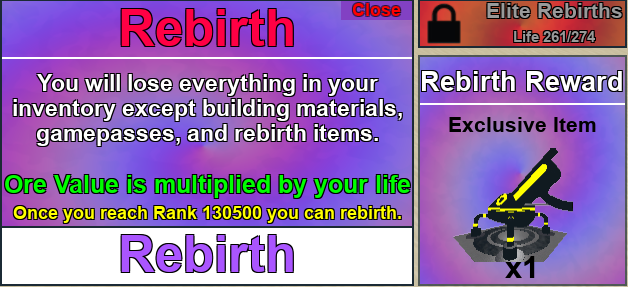 25 Rebirths! - Roblox