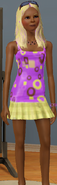 Sandy as a Sims 3 character