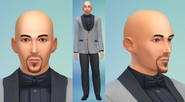 Gregory as a Sims 4 character